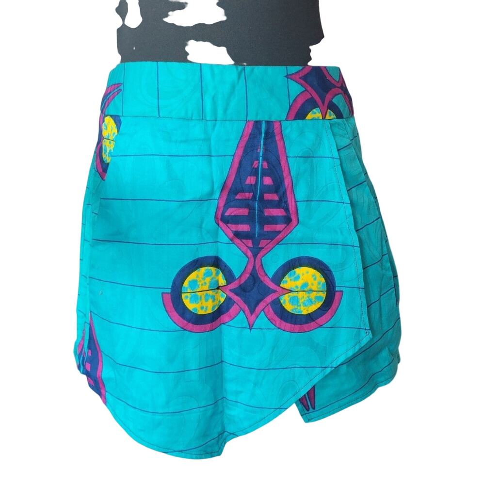 Women's African Custom Skort with Pockets  Skort